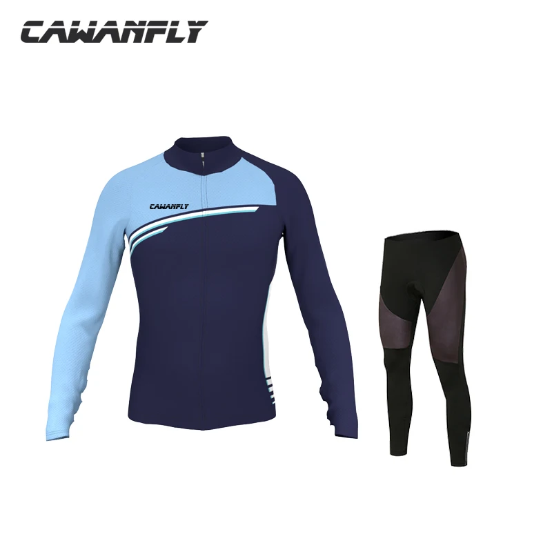 Cawanfly 2018 Long Sleeve Breathable MTB Bike Clothing Men font b Bicycle b font Clothes Ropa