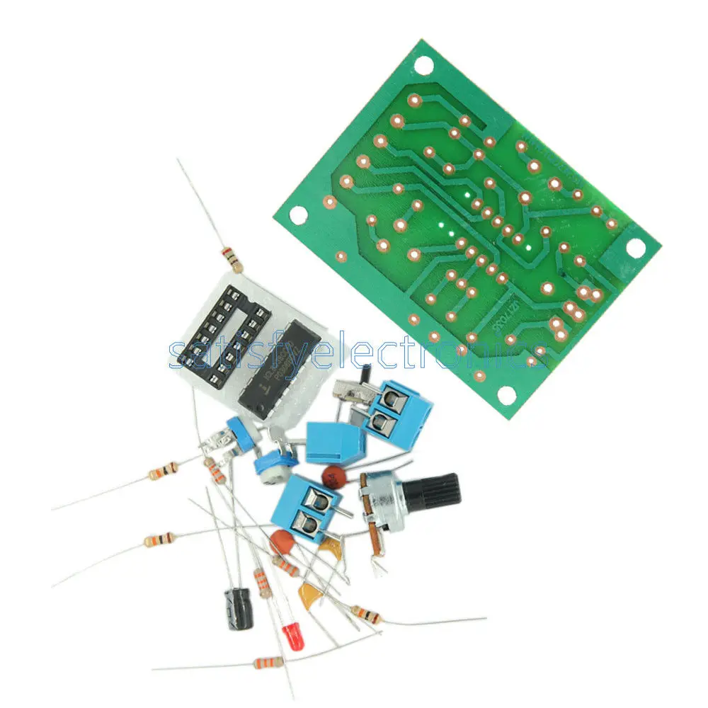 ICL8038 монолитная функция генератор сигналов модуль DIY Kit синус квадратный треугольник