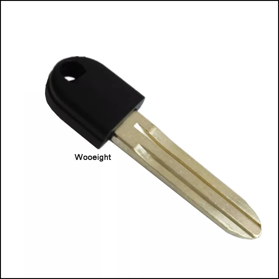 Wooeight Car Key Fob Blade For Toyota Prius Hybrid Smart Remote 2004 - 2009 Emergency Blank Insert Replacement (5)