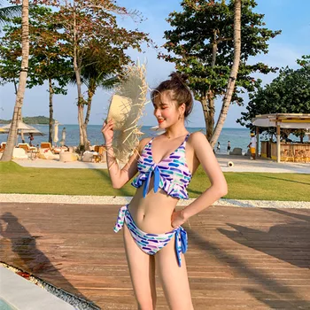 

Wholesale OEM custom bikini two side color sexy bikini