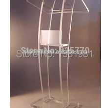 Прозрачный акриловый церкви платформа церковный из оргстекла трибуны церковная из органического стекла церковная Кафедра Трибуна