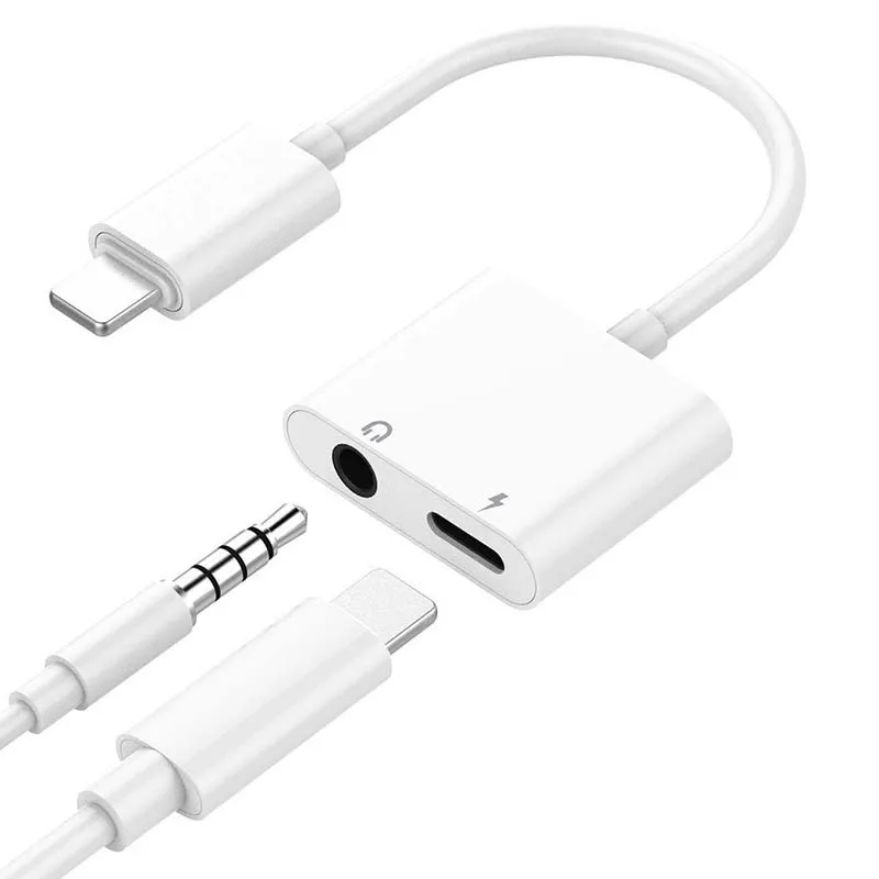 Headphone Adapter CableLightning To 3.5mm Audio Charging Ios12 for iPhone Charger & Headphone Jack for Apple iPhone 7 8 X XR XS Headphone Adapter CableLightning To 3.5mm Audio Charging Ios12 for iPhone Charger & Headphone Jack for Apple iPhone 7 8 X XR XS