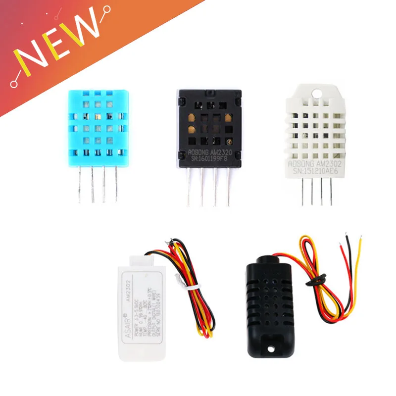 Цифровой датчик температуры и влажности DHT11 DHT22 AM2302B AM2301 AM2320 для Arduino AM2302|Приборы