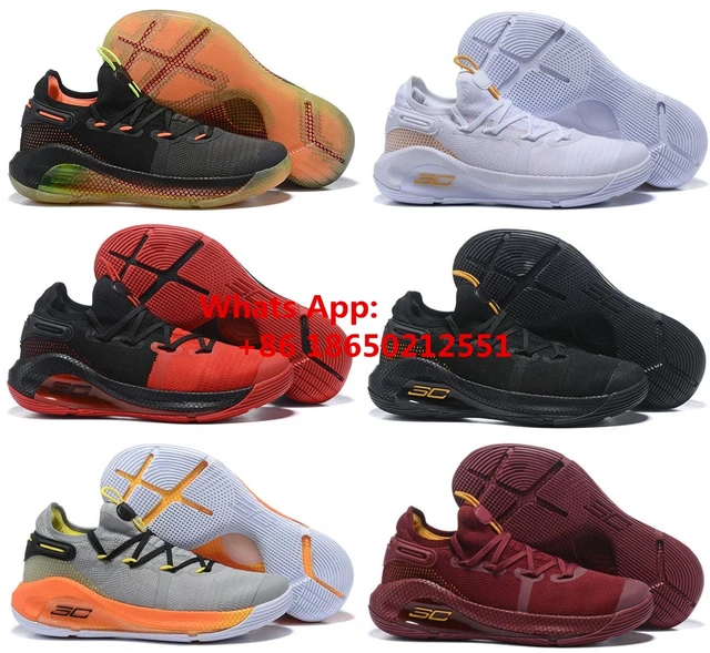 curry 6 black and gold