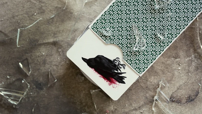Ellusionist Madison дилер колода игральных карт Erdnase зеленый волшебный трюк Волшебный реквизит