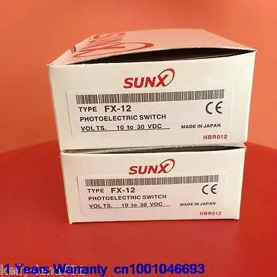 

DHL/EUB 5pcs NEW Original for SUNX Fiber Optic Amplifier FX-12 FX-12 15-18