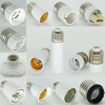 

G4 Lamp Holder E27 to E12 Double E21/Fc2 to B22 G9 MR16 G13 G5.3 E17 to E40 G24 Lamp Socket Base Bulb Holder Adapter Converter