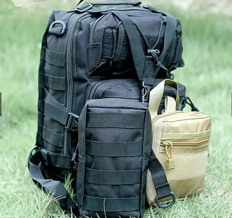 Новый Уличный тактический рюкзак система Molle дорожные наборы сумка для выживания