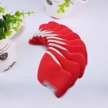 10 шт. Неопреновая клюшка для гольфа железная головные уборы Защитная крышка для головы набор