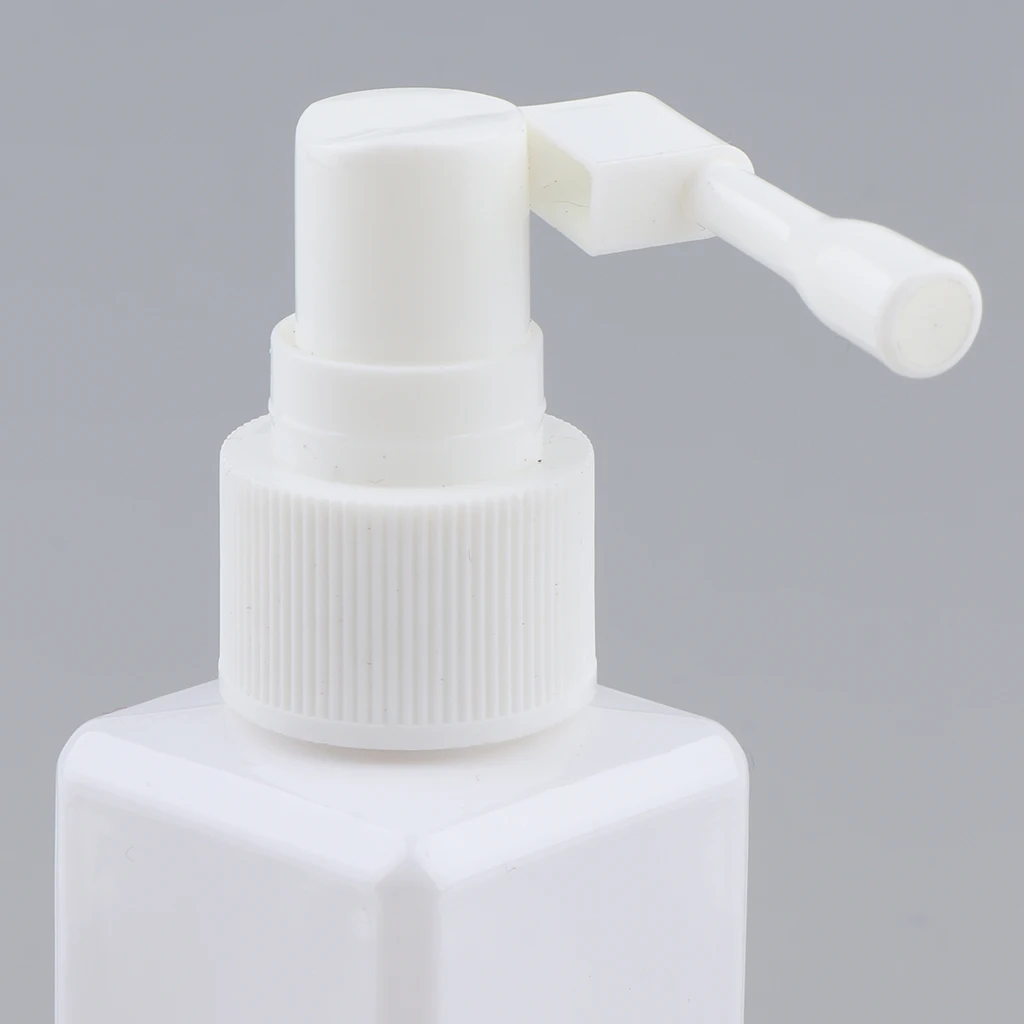 10Pcs Empty Nasal Spray Refillable Bottle Oral Care Mist Atomizer 50mL