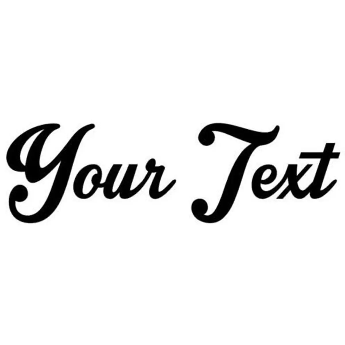 Your Text Vinyl Decal Sticker Car Window Bumper CUSTOM 8