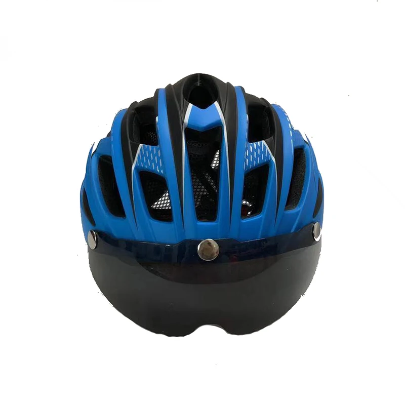 Велосипедный шлем линзы солнцезащитные очки козырек велосипедный шлем casco ciclismo capacete da bicicleta bici Mtb горный велосипед шлем 58-61 см