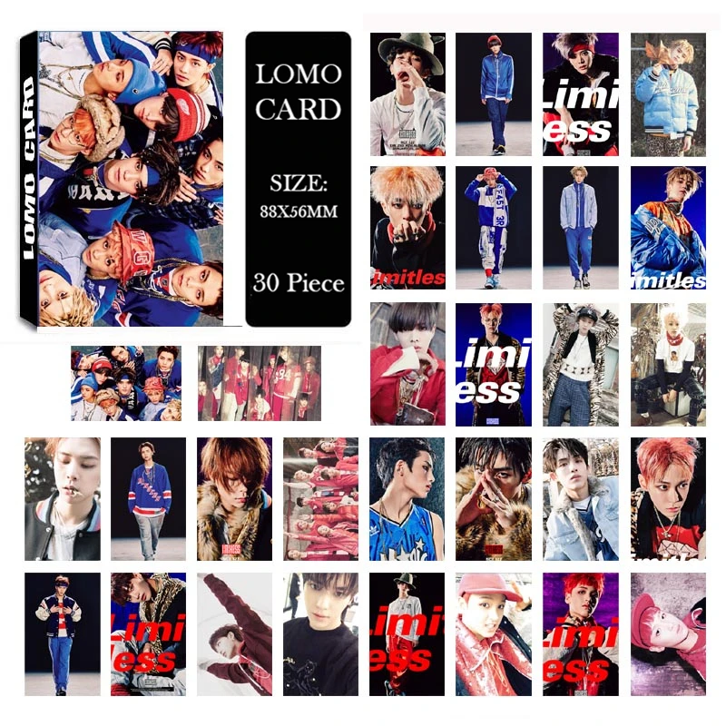 LOMO Card KPOP BIGBANG/EXO/BLACKPINK/GOT7/IKON/RED VELVET/SJ/NCT127/IZONE/TXT/TWICE/MONSTAX/Album Small Cards Photo Photocard