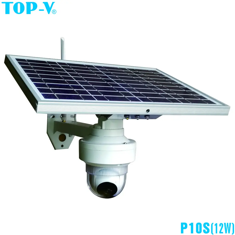 CARePET Открытый безопасности IP беспроводной батарея питание Wifi CCTV Солнечная купольная камера