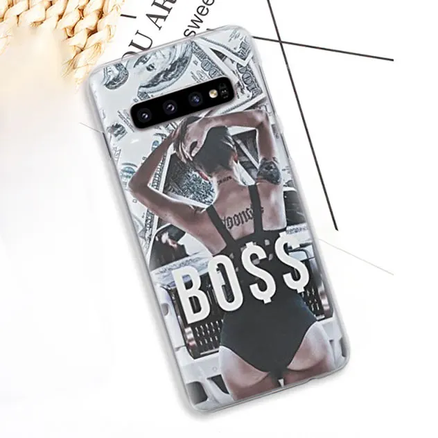 Чехлы для телефонов Like A Boss Sexy Ass Girl dollar для Samsung Galaxy S10e S10 Plus S8 S9 Plus S6 S7 Edge A40 A50 A70 M20 чехол - Цвет: 03