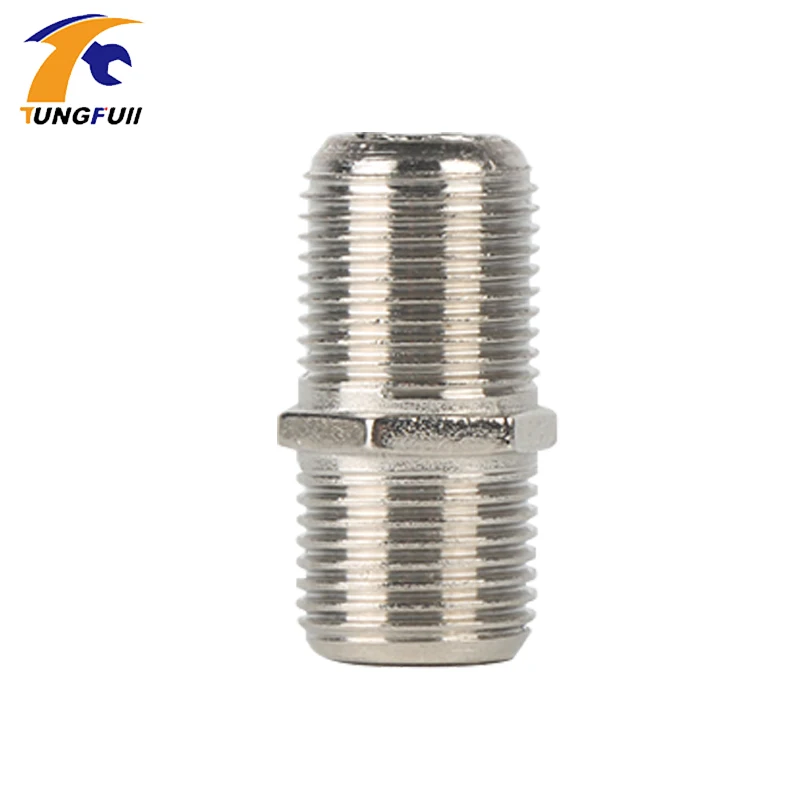 Новый и практичный разъем адаптера Tungfull 50 шт. F типа UHF гнездовой F/F RG6 коаксиальный