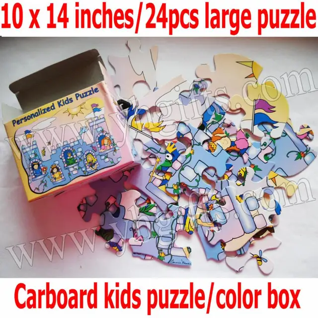 1box lot cardboard castle