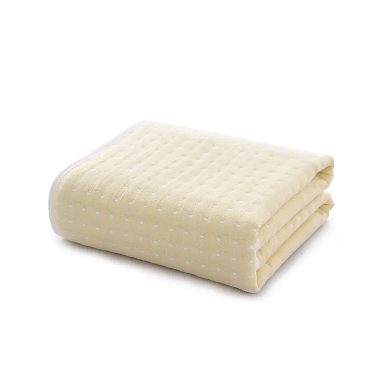 MOTOHOOD Cute Dot Baby Blankets Newborn Super Soft Muslin Swaddle Wrap Baby Stuff For Newborns Baby Quilt Baby Girl Blanket (7)