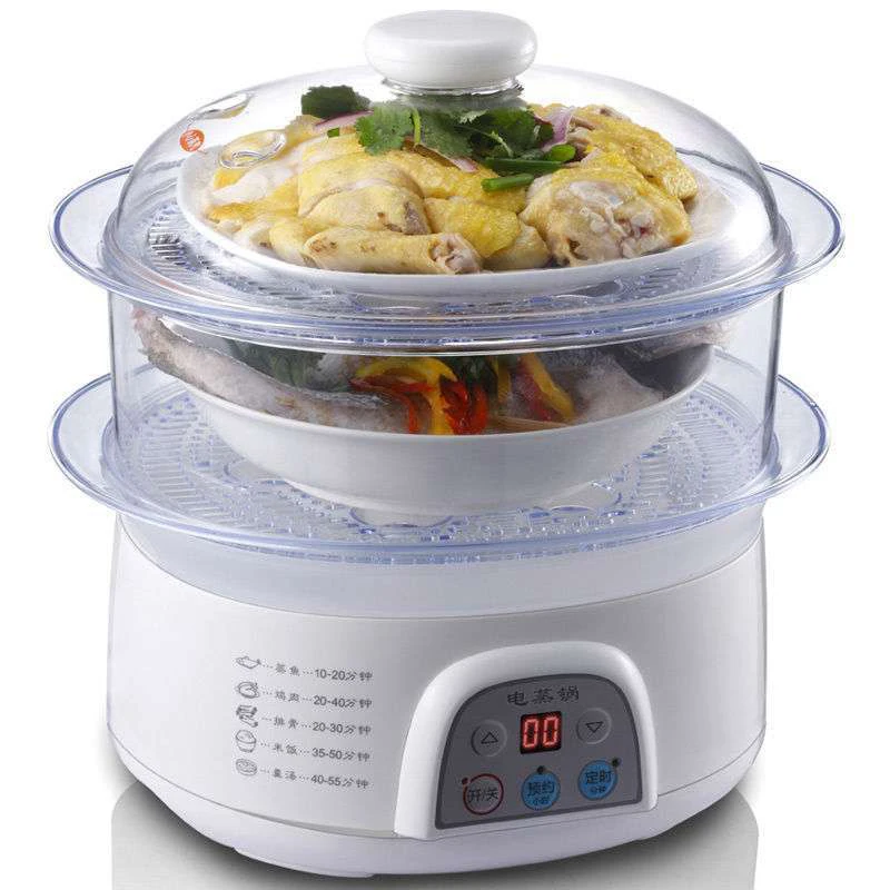 3 Электрические отпариватели для еды большой емкости 650 Вт 8 л|food uniform|steamer beautysteamer
