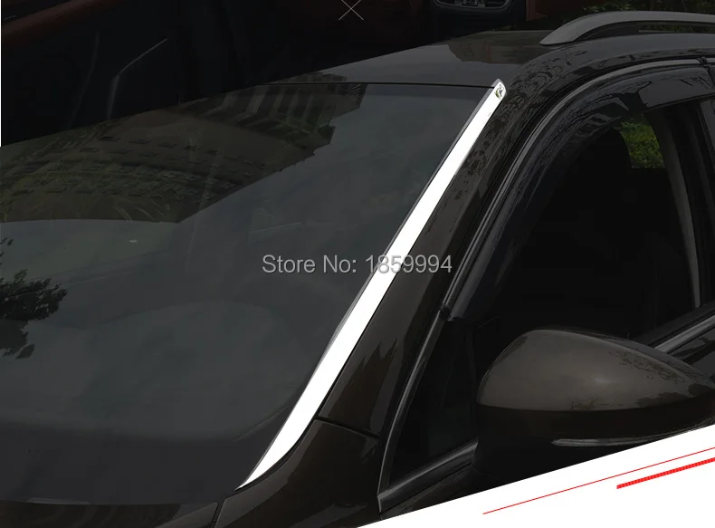 

for 2016 2017 2018 VW Tiguan mk2 Front Window Trim Head Decoration Trim