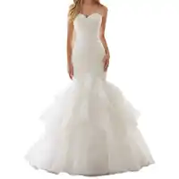 Spaghetti strap White Mermaid Wedding Gowns Corset 2019 Vestido De Novia Sexy Spaghetti Strap Mermaid Wedding dresses For Bride