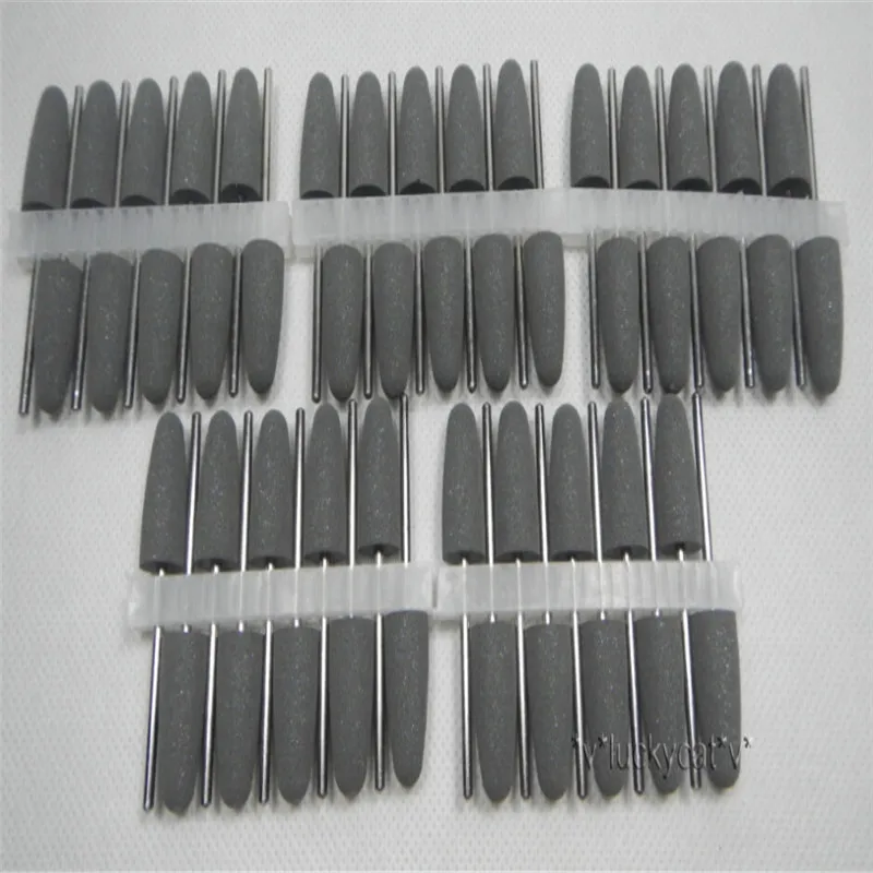 

A0083 50 Pcs Grey Dental Silicone Polishing Burs Rubber Polishers On Sale