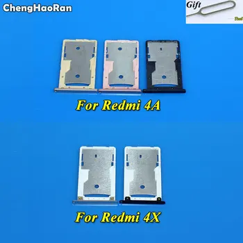 

ChengHaoRan For Xiaomi Redmi 4A 4X SIM Tray New Sim Card Slot Tray Sim Card Holder Slot Adapter with Tool