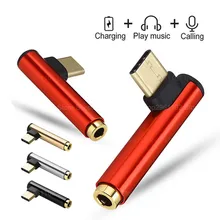 2 в 1 разветвитель Тип usb C на Тип с разъемами типа C и 3,5 мм адаптер для samsung S8 S9 плюс Letv 3 3T зарядка аудио наушники AUX Jack адаптер