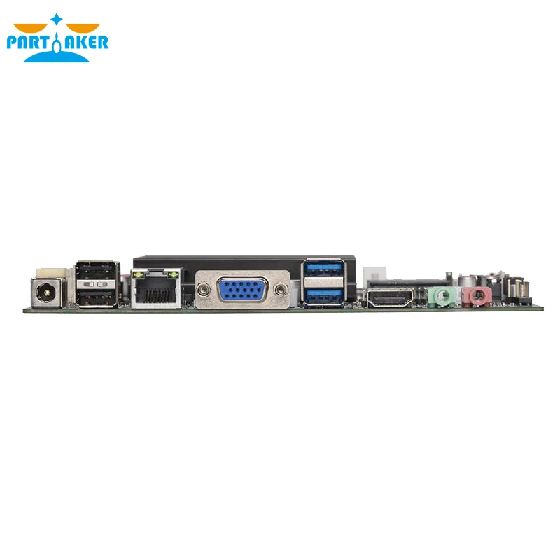 Настольные материнские платы Mini ITX без вентилятора с процессором J1900 2 lan 6 com hdmi и