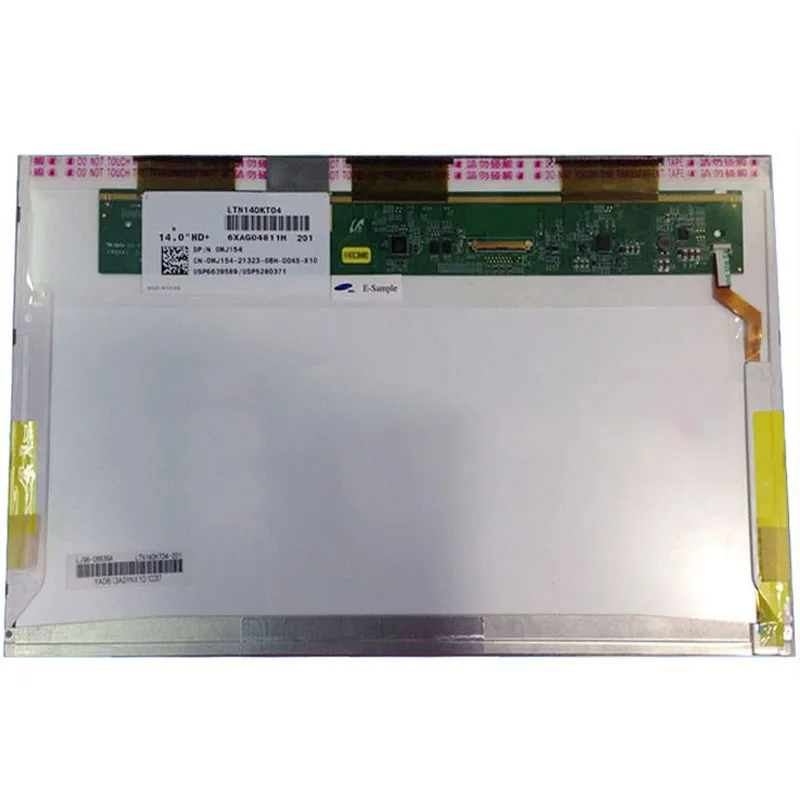 

14 inch lcd matrix LTN140KT04 N140O6-L02 LTN140KT07 B140RW01 LP140WD1 TLD2 1600*900 FOR Dell E6420 1458 notebook screen