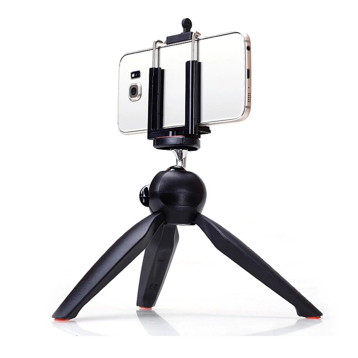 

Gosear Mini Tripod Stand Multipurpose Desktop Adjustable Angle Rotation Portable Lightweight Phone Stand for Gopro Camera DSLRs