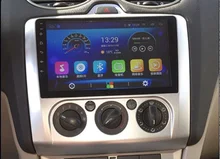 For ford FOCUS 2005-2011(Manual AC) Car Multimedia no DVD Player GPS Radio Navigation autoradio headunit Android 6.0 deckless
