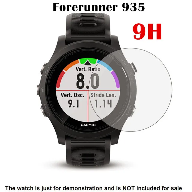 bilder für 10 teile/los whholesale 9 H Gehärtetem Glas Bildschirm Schutzfolie Film Für Garmin Uhr Forerunner 935 FR935 Schutzfolie bilder für 10 teile/los whholesale 9 H Gehärtetem Glas Bildschirm Schutzfolie Film Für Garmin Uhr Forerunner 935 FR935 Schutzfolie