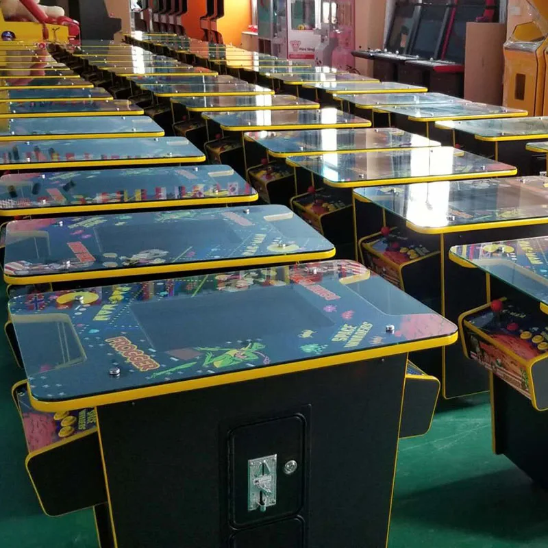 Arcade Cocktail Table Game Machine Cabinet Kit Jamma 60 In 1