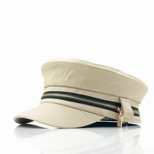 Новые осенние шапки для мужчин и женщин восьмиугольная кепка промытая джинсовая Кнопка кепка бейсболка от солнца козырек Кепка с металлической буквой Touca синяя Повседневная