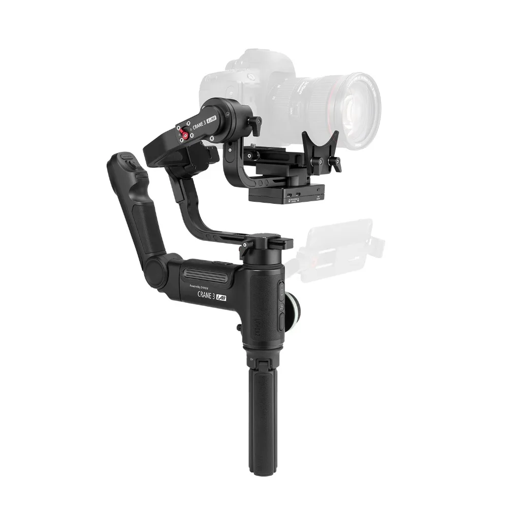 Zhiyun кран 3 лаборатория оси карданный Ручной Стабилизатор для камеры estabilizador nikon