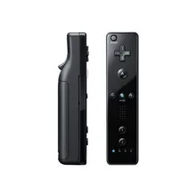 Черный 2 в 1 пульт дистанционного управления Встроенный Motion Plus+ нунчаки для Nintendo для игровой приставки Wii