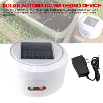 

Plant Drip Irrigation Water Pump Timer System Solar Energy Charging Automatic Watering Device Drip Irrigation Tool #40