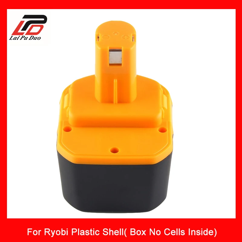 

Laipuduo Rechargeable Battery case For Ryobi 14.4v NI-MH NI-CD Plastic Shell( Box No Cells Inside)