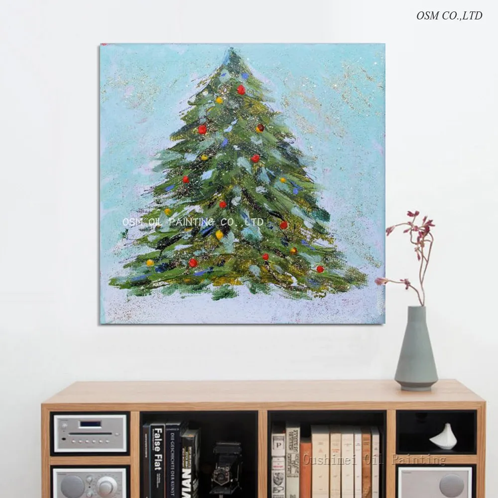 tree oil painting