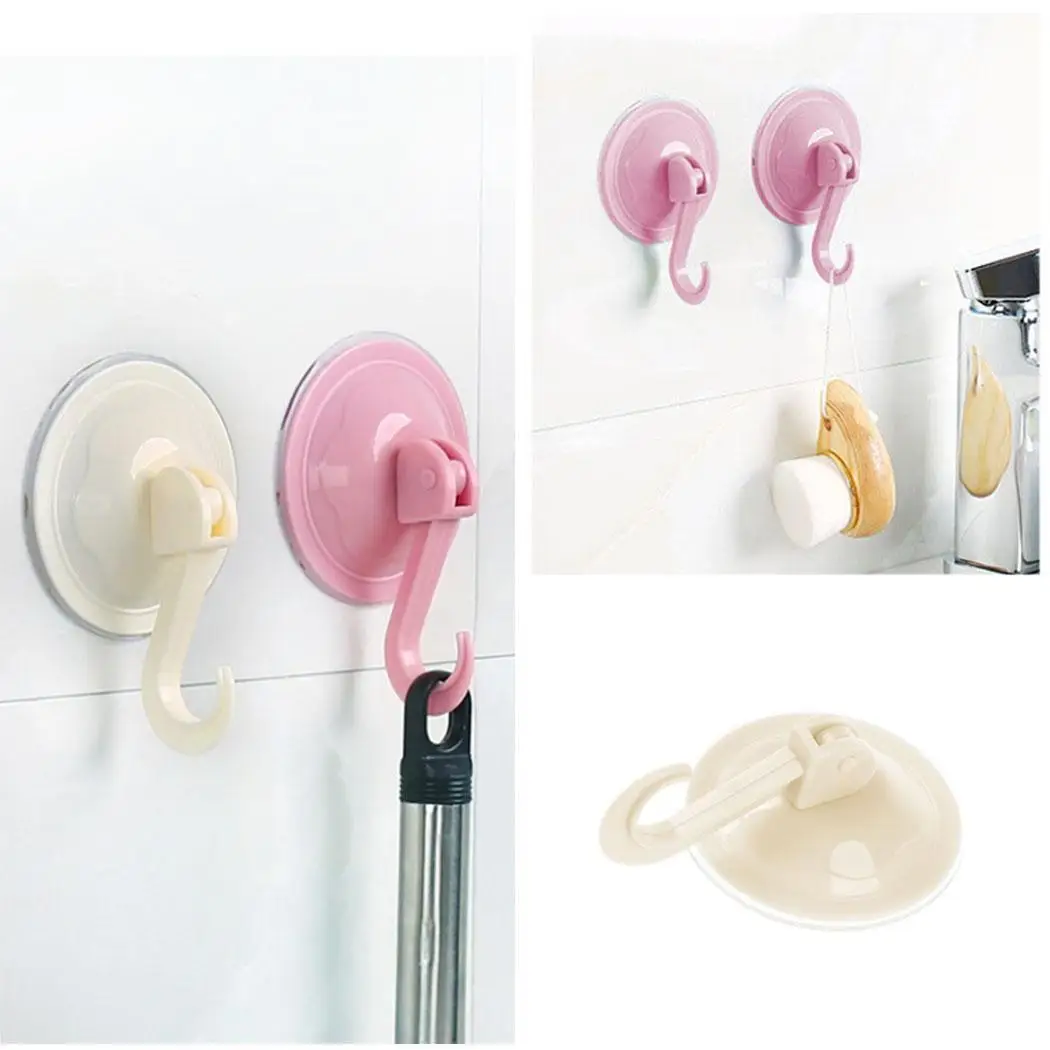 

All Purpose Removable Heavy Duty Vacuum 10kg Suction Cup Hooks Bathroom, Smooth Tile, Glass, Mirror, Kitchen