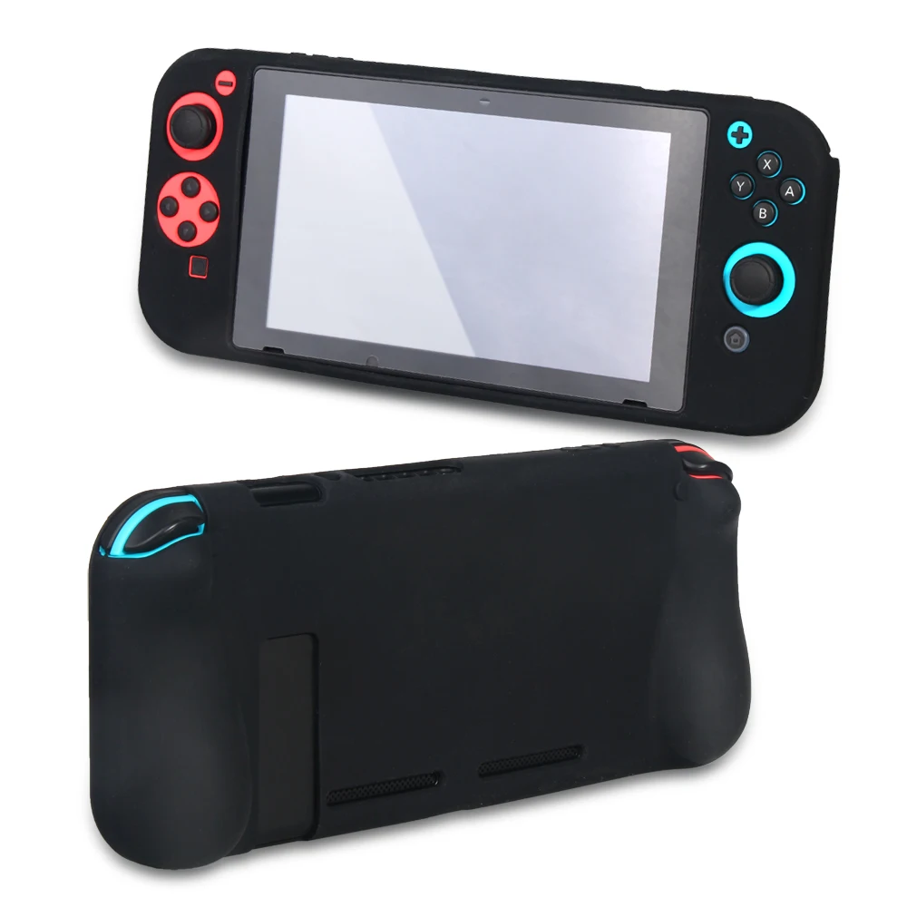 Силиконовый чехол DOBE гелевый геймпад для nitend switch Joy-Con защитный силиконовый чехол для всего тела игровые аксессуары IV-SW016