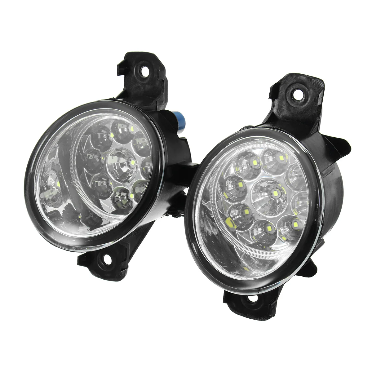 1Pair led fog Lights Car front bumper fog lamps LED headlight For