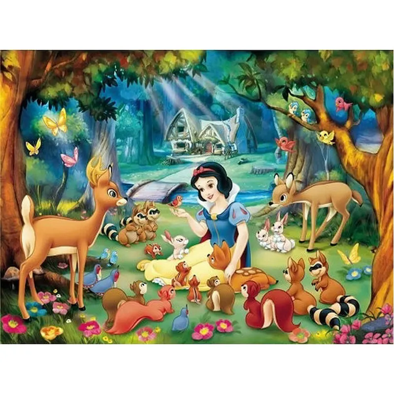 

Diy 5d Diamond Painting Stitch Snow White icon Full square Diamond Embroidery picture mosaic pattern Rhinestone Pasted