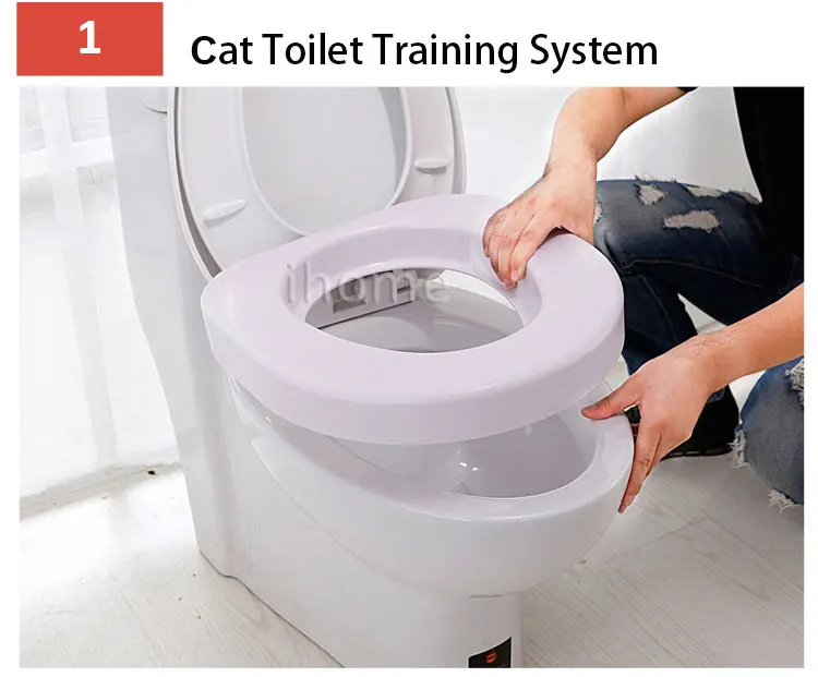 Cat Toilet Trainer Cat Toilet Training Kit Train Cats Use Human Toilet Litter Lavatory Box cat toilet trainer