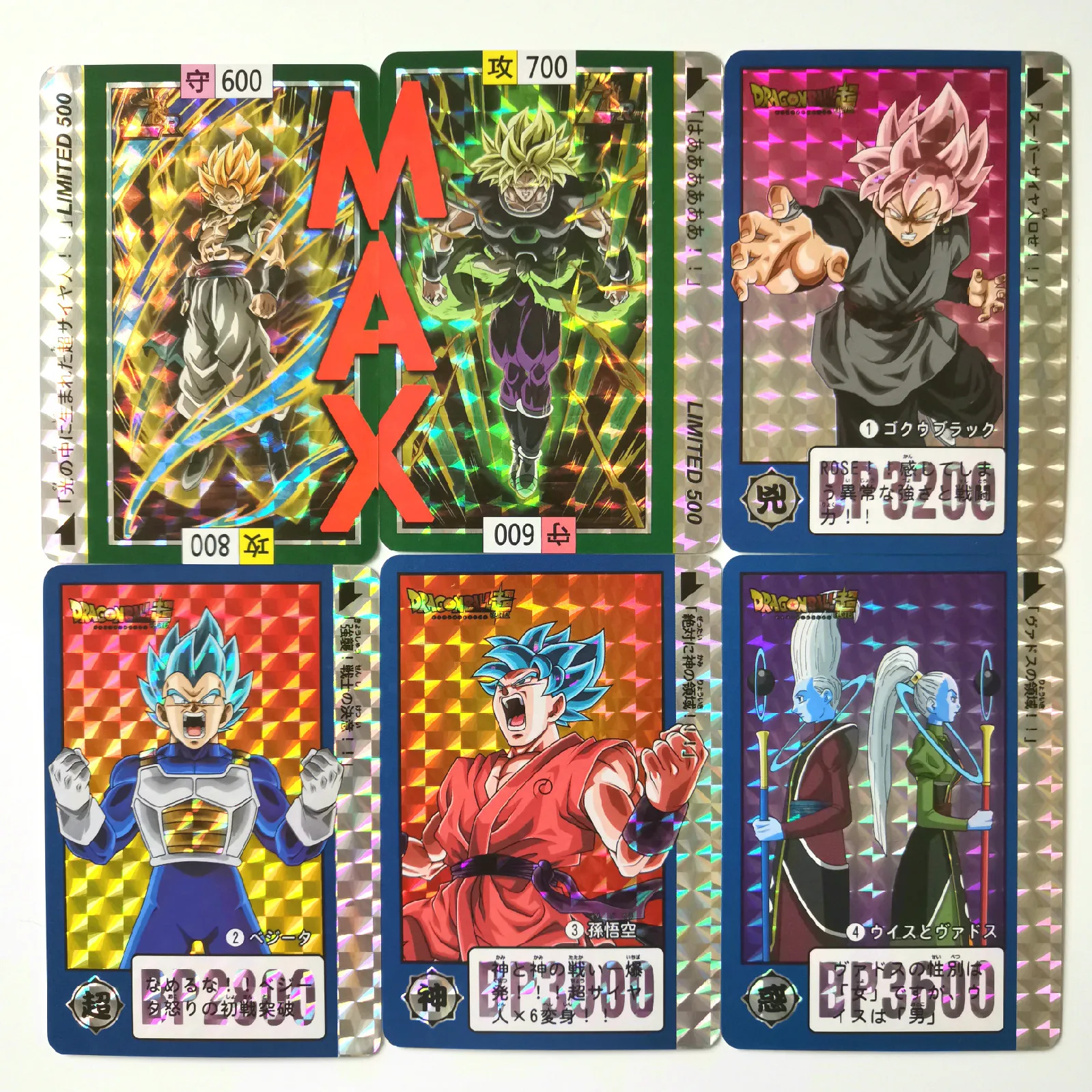 

45pcs/set Super Dragon Ball Z Tenth Bomb Heroes Battle Card Ultra Instinct Goku Vegeta Super Game Collection Cards