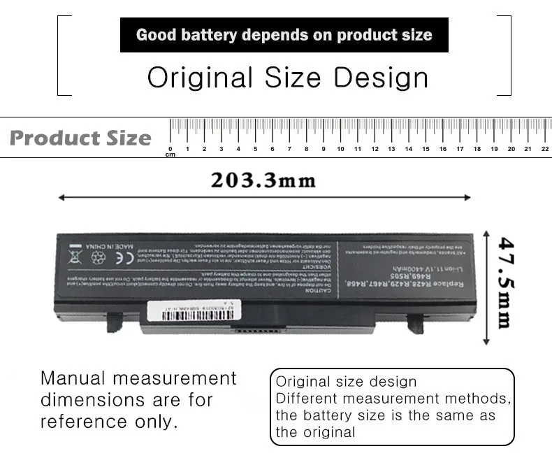 Аккумулятор для ноутбука samsung Q320 R418 R420 R429 R469 R469 R428 R430 R462 R463 R464 R465 AA-PB9NC6B AA-PB9NS6B AA-PB9NC6W