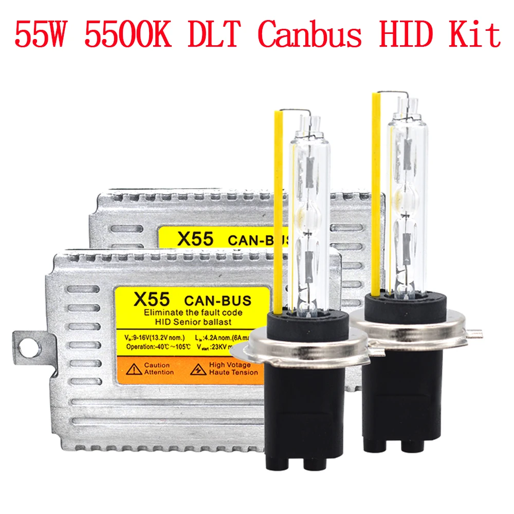 55W 5500K DLT X55 Canbus HID Ballast