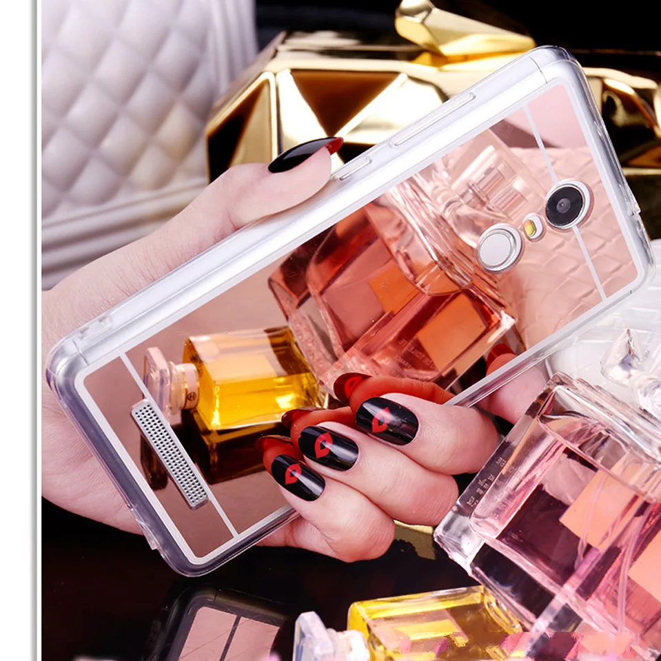 

Mirror Case For XiaoMi RedMi 5 Plus 4A 5A 6A 4X Note 3 4 6 Pro 7 S2 Mi 5X A1 6X A2 Lite F1 Cover TPU Back Silicone Phone Cases