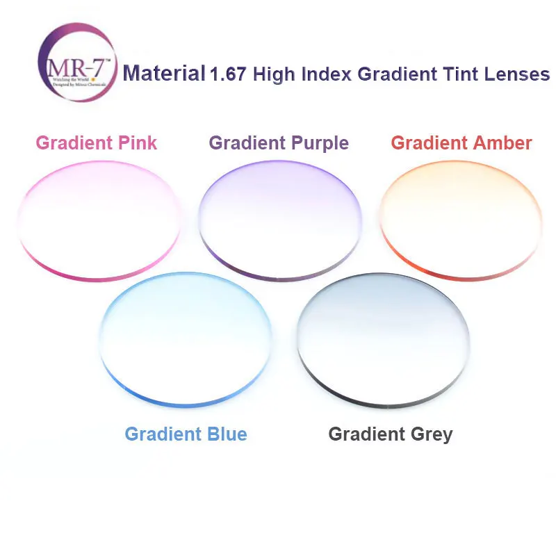Radiation Protection 1 67 Ultra Thin MR 7 Super Tough Gradient font b Tint b font